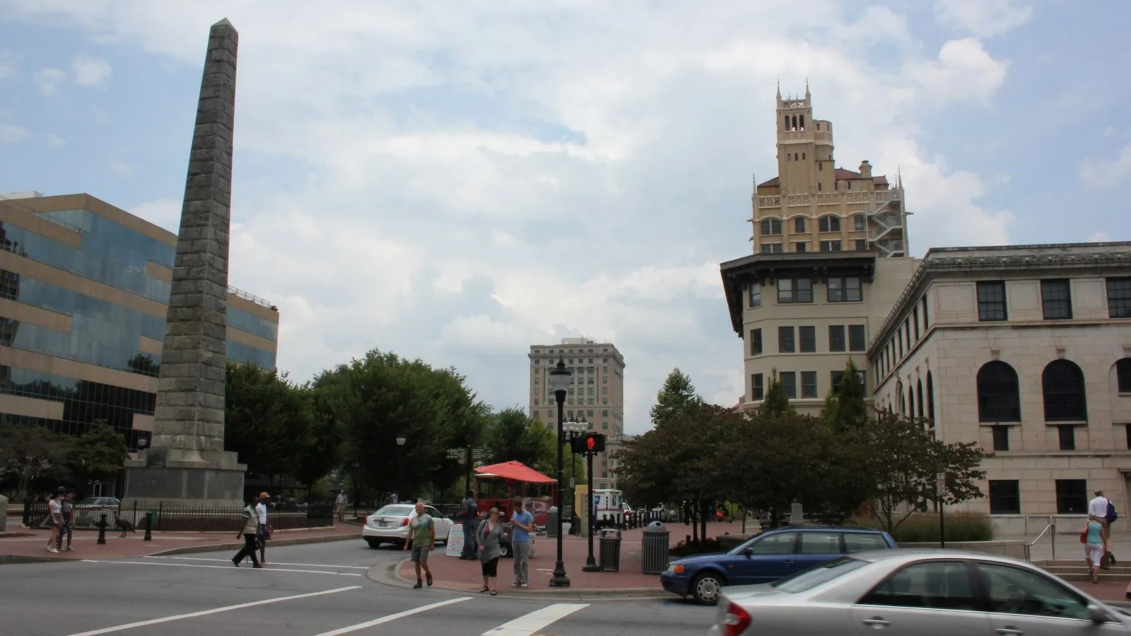 Asheville north carolina skyline
