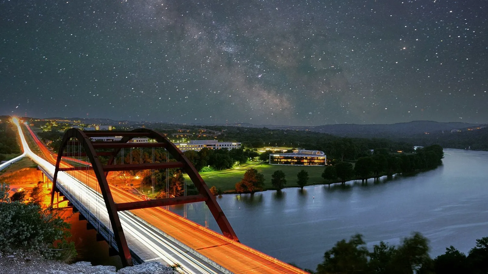Pennybacker bridge in austin texas