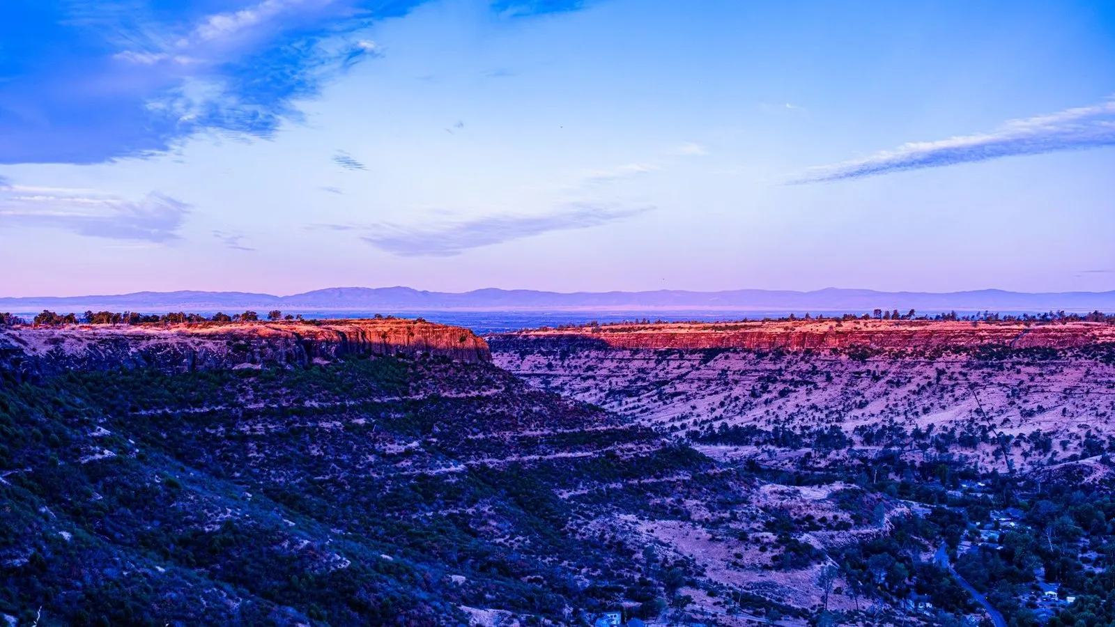 View from pilot butte in bend oregon