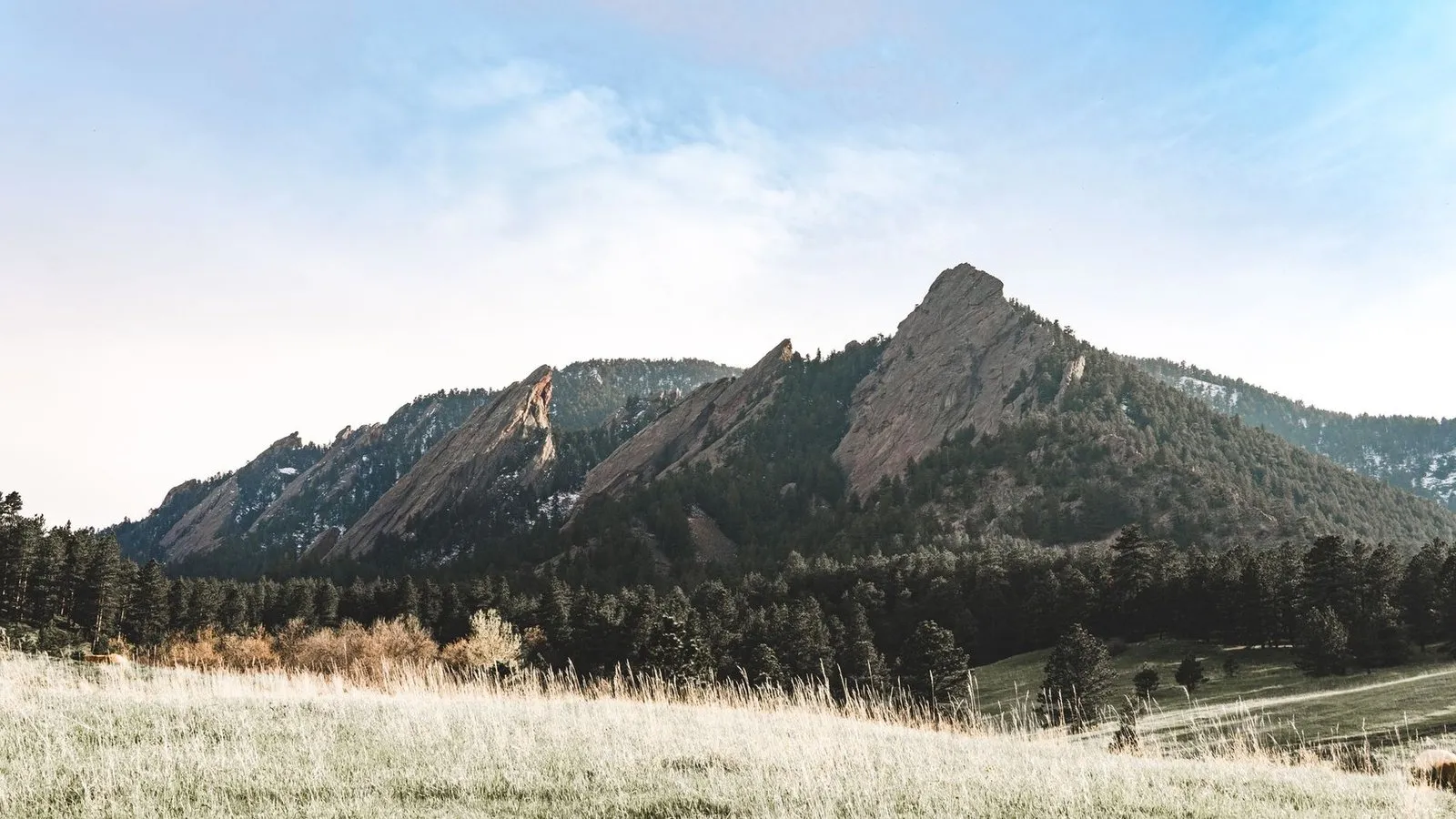 View from flagstaff mountain over boulder colorado