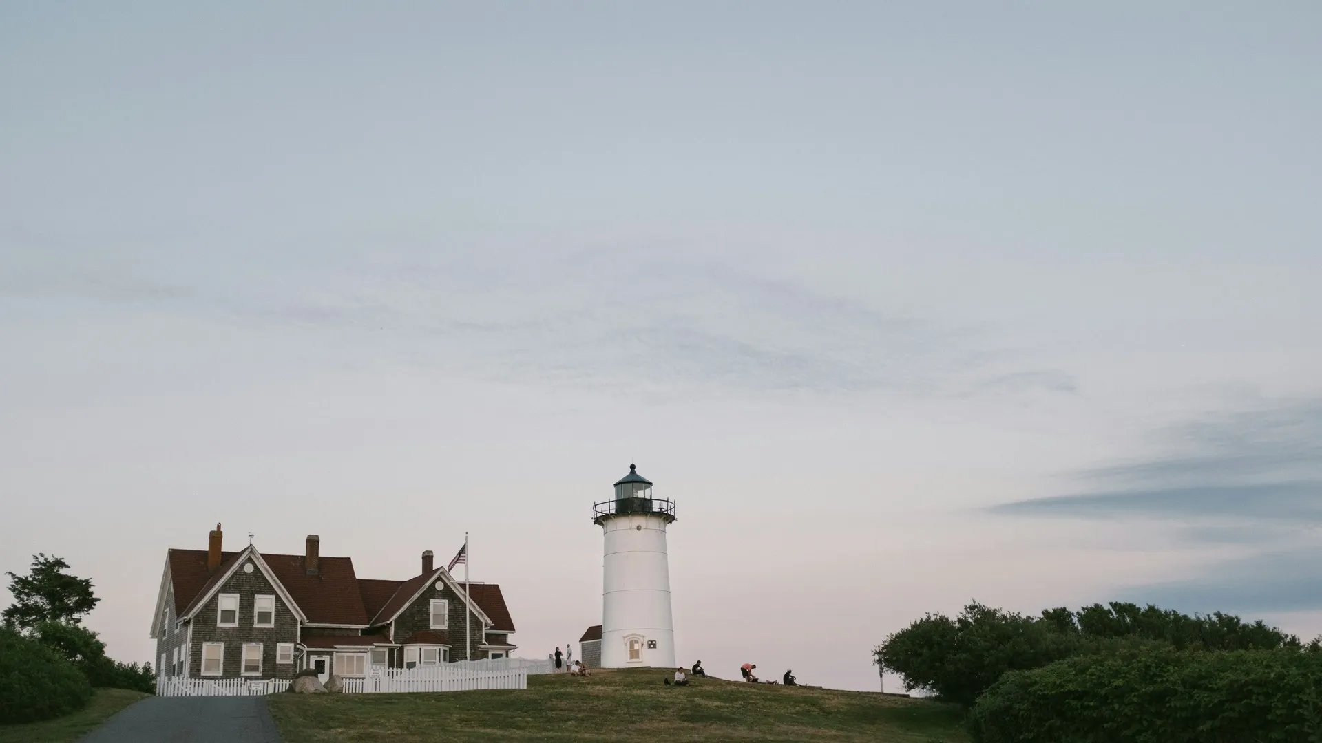 Nauset lighthouse on cape cod massachusetts