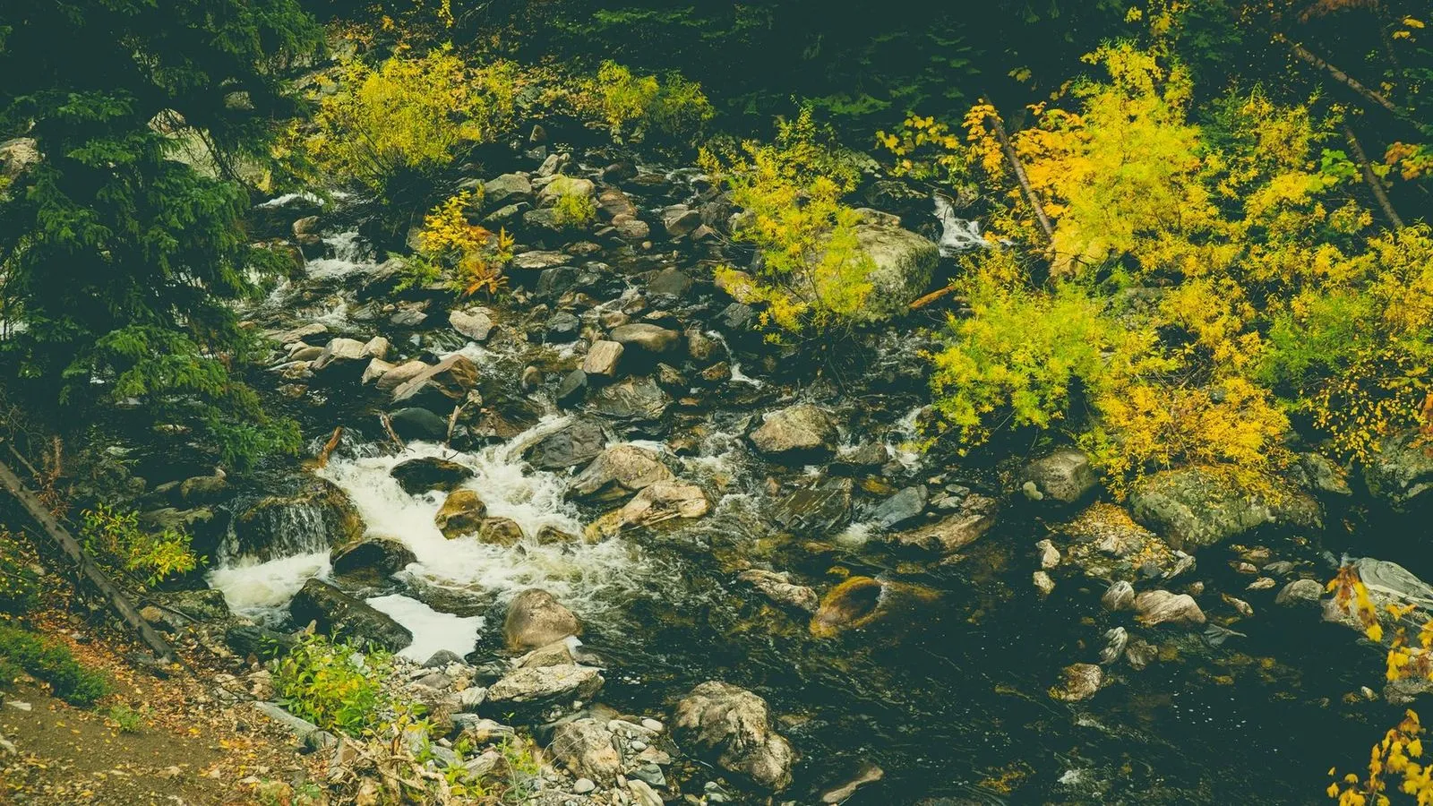 Seven falls in colorado springs