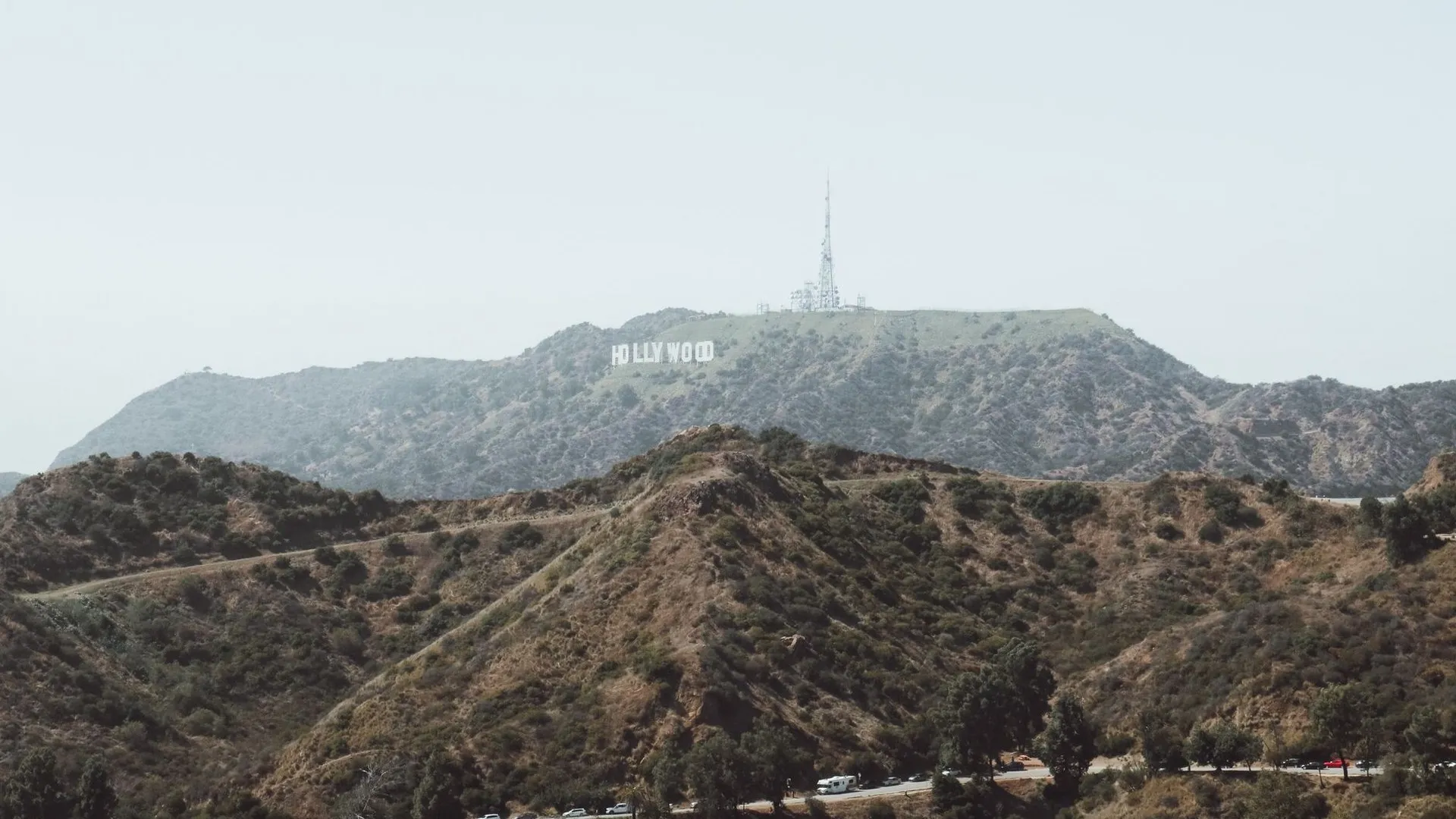 Hollywood sign in los angeles california