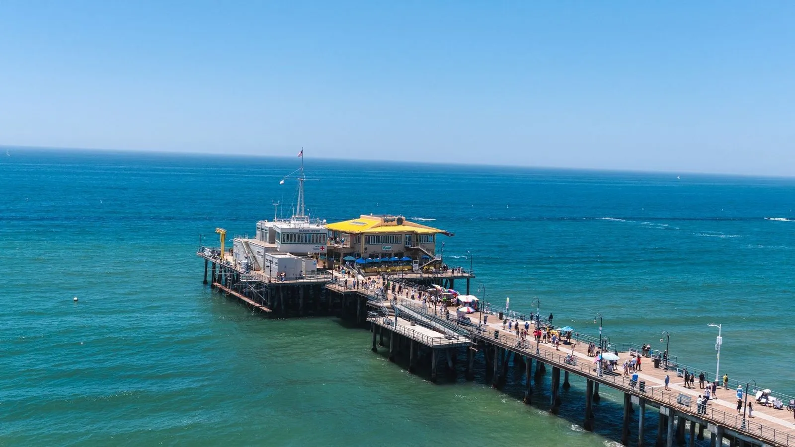 Santa monica pier near los angeles california