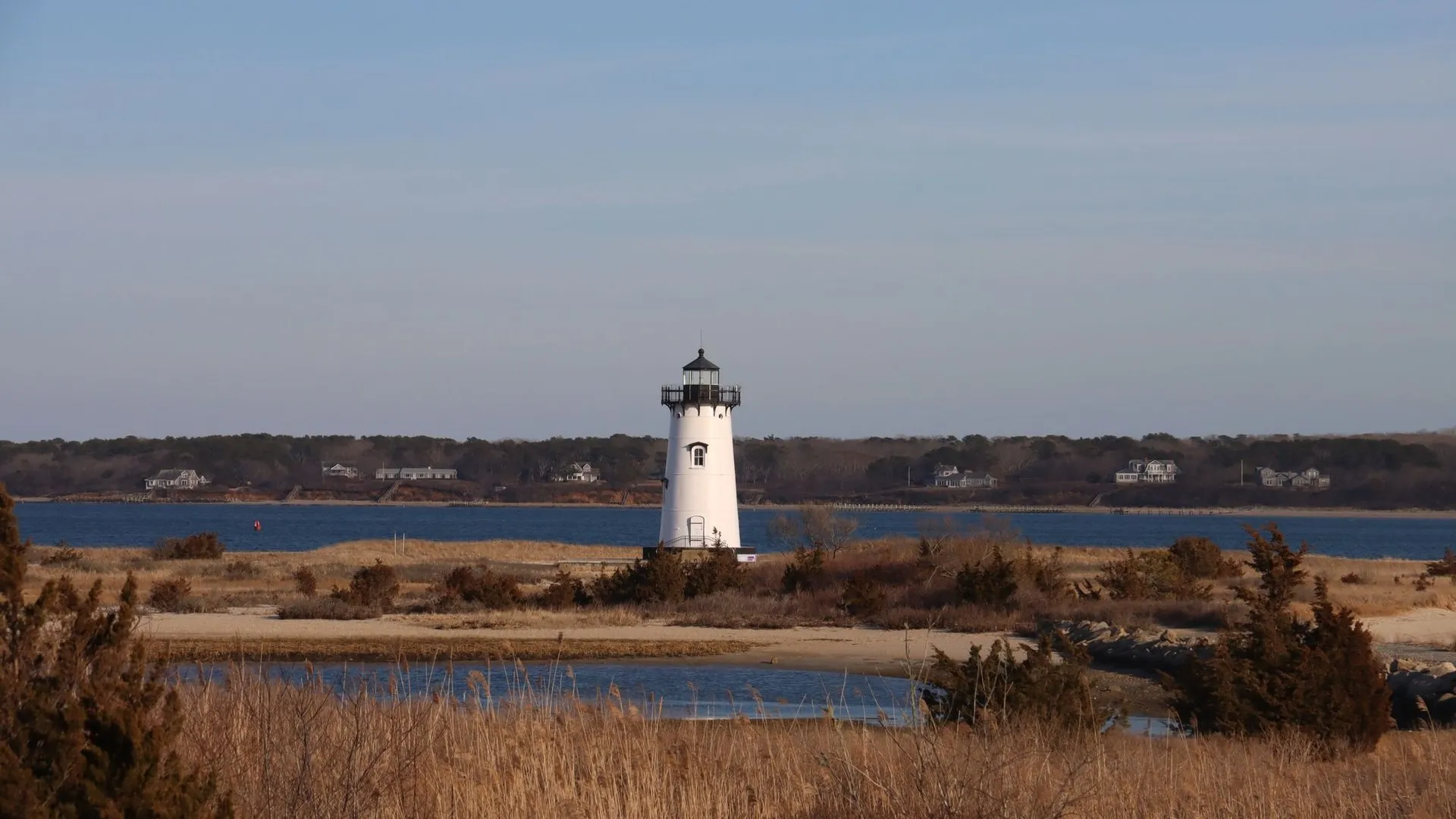 Menemsha harbor on marthas vineyard