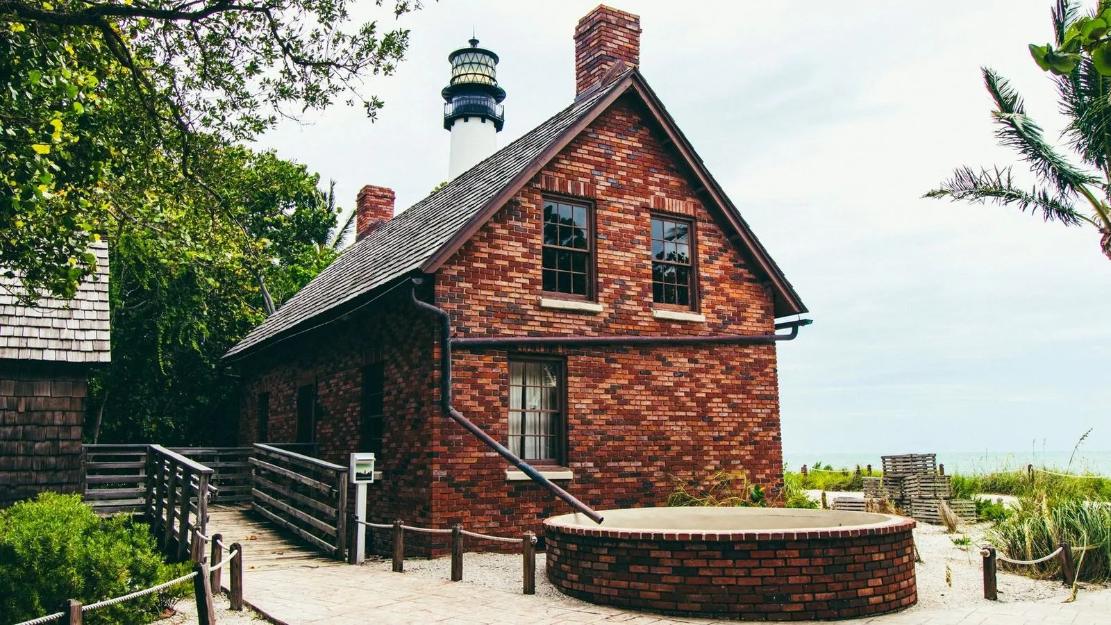 Cape florida lighthouse near miami