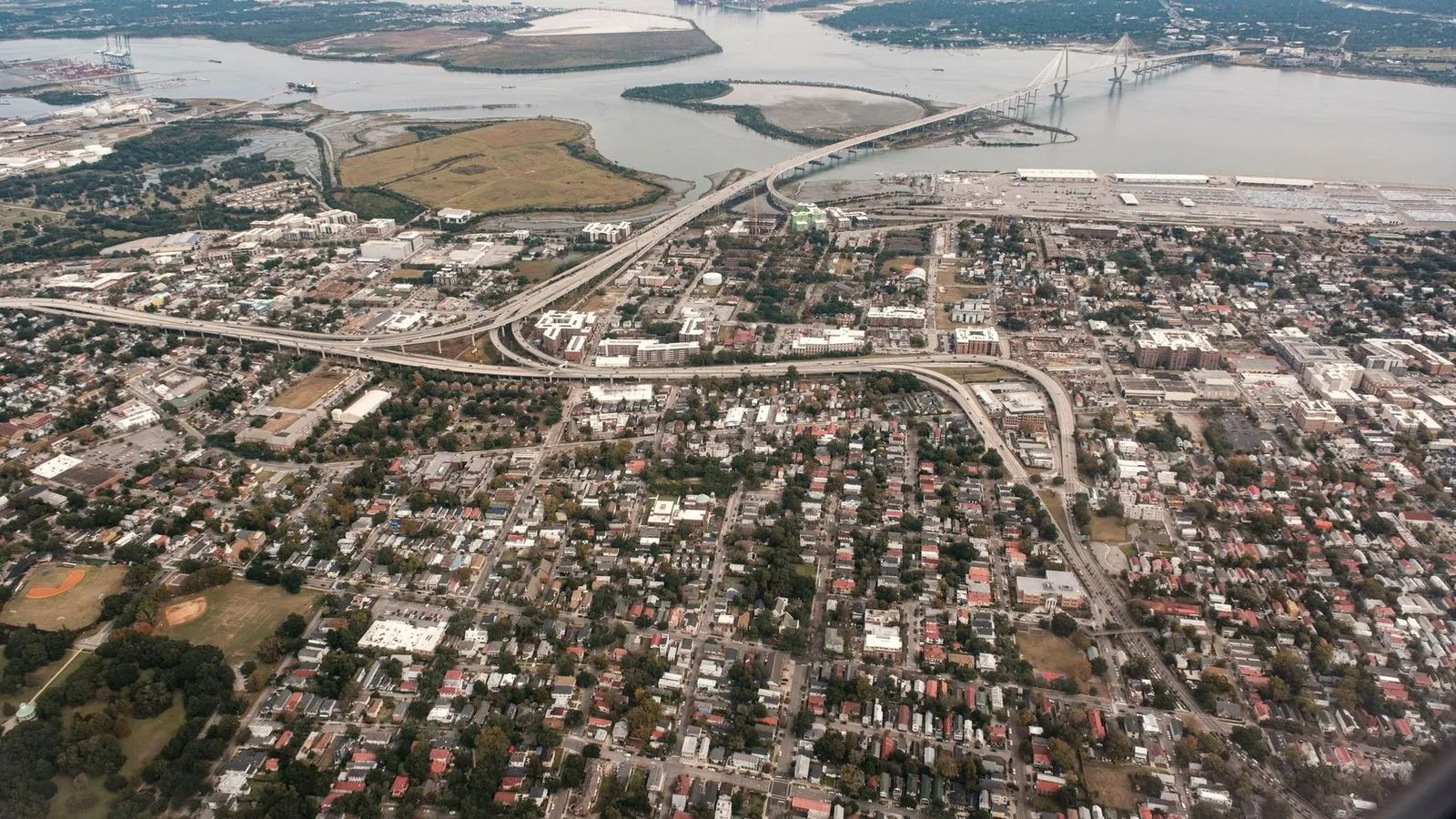 Aerial myrtle beach south carolina