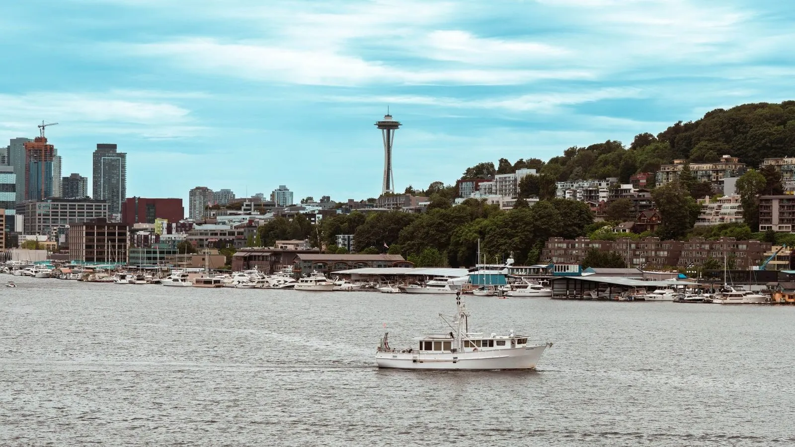 Lake union and the seattle skyline