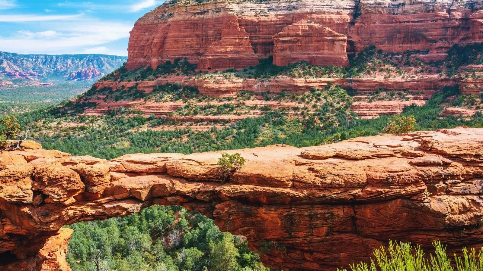 Devils bridge in sedona arizona