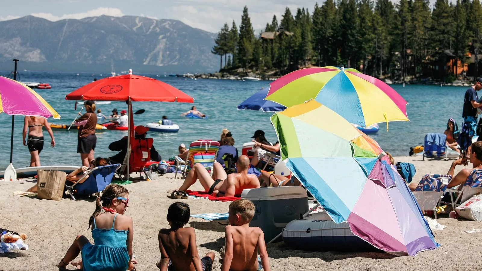 El dorado beach in south lake tahoe california