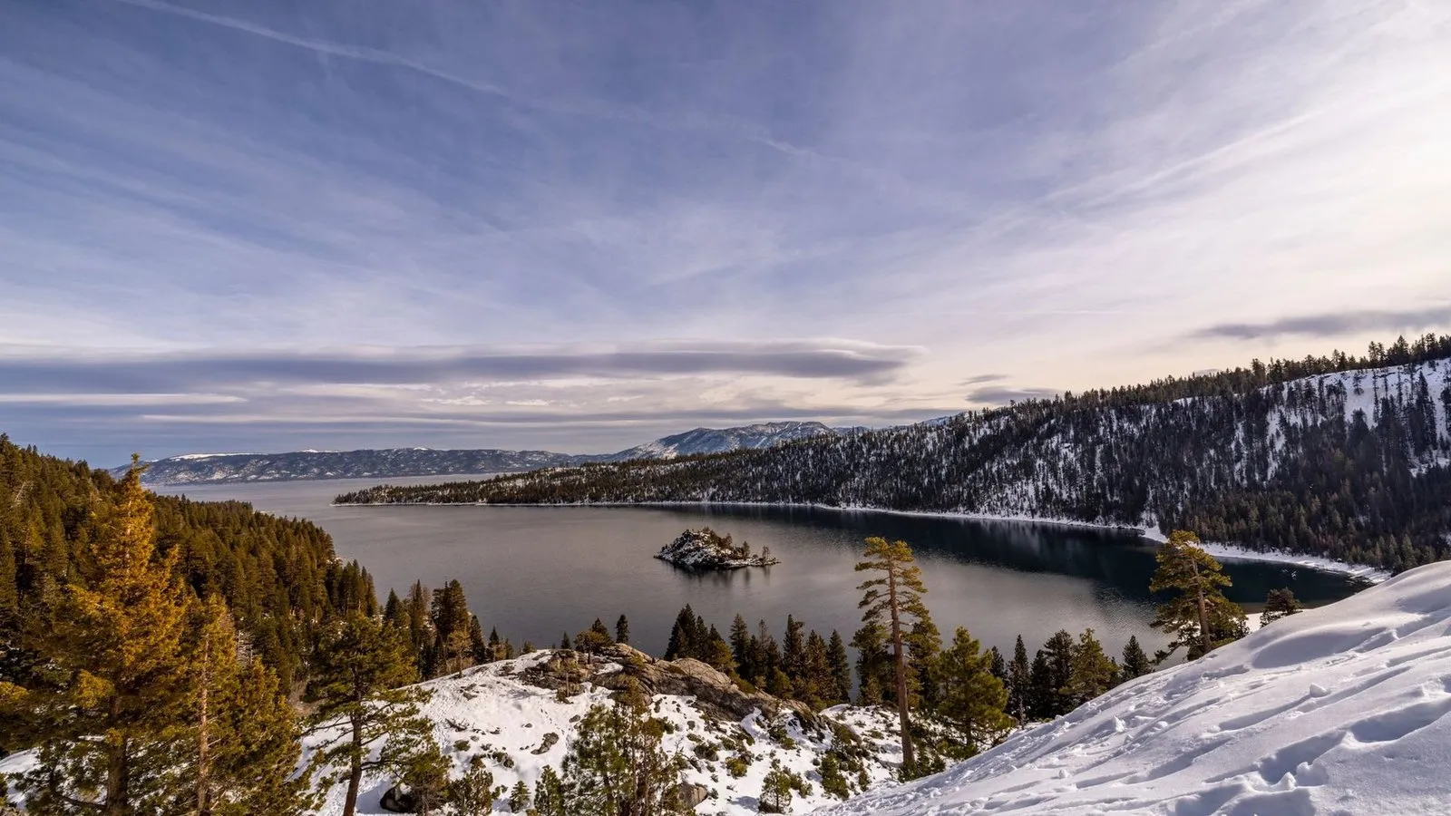 Emerald bay at lake tahoe california