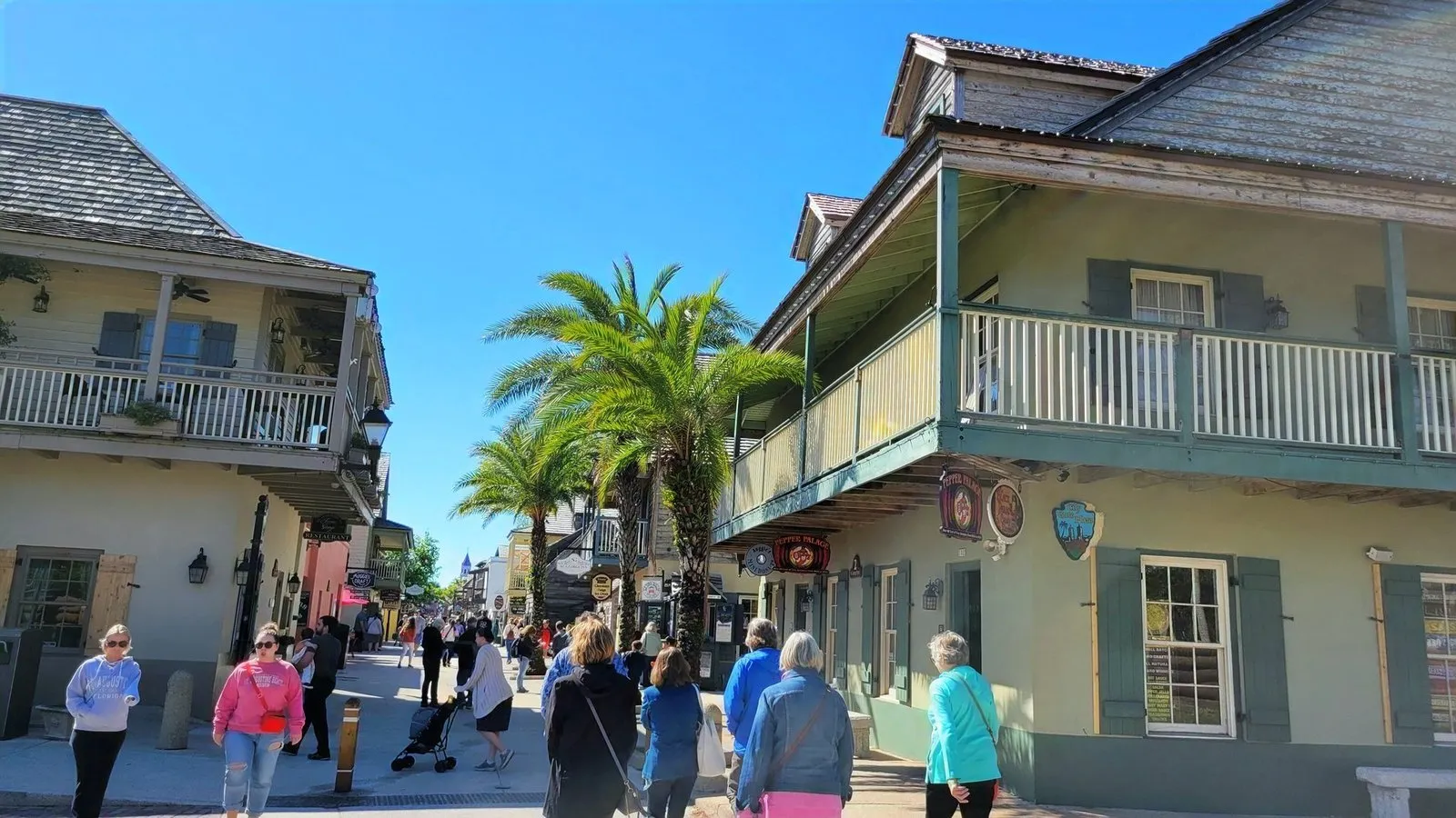 Historic district in st augustine florida
